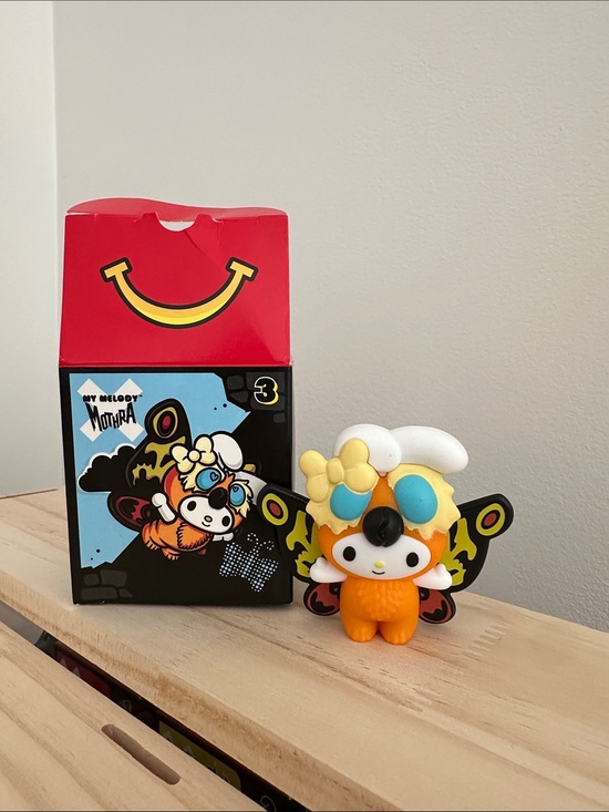 McDonald's Other - My Melody x Mothra Happy Meal Toy